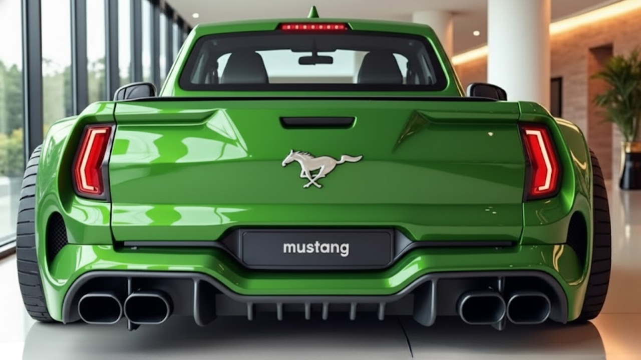 Meet the 2026 Ford Mustang Pickup – The Iconic Muscle Car Transformed into a High Performance Truck with Power, Style, and Innovation