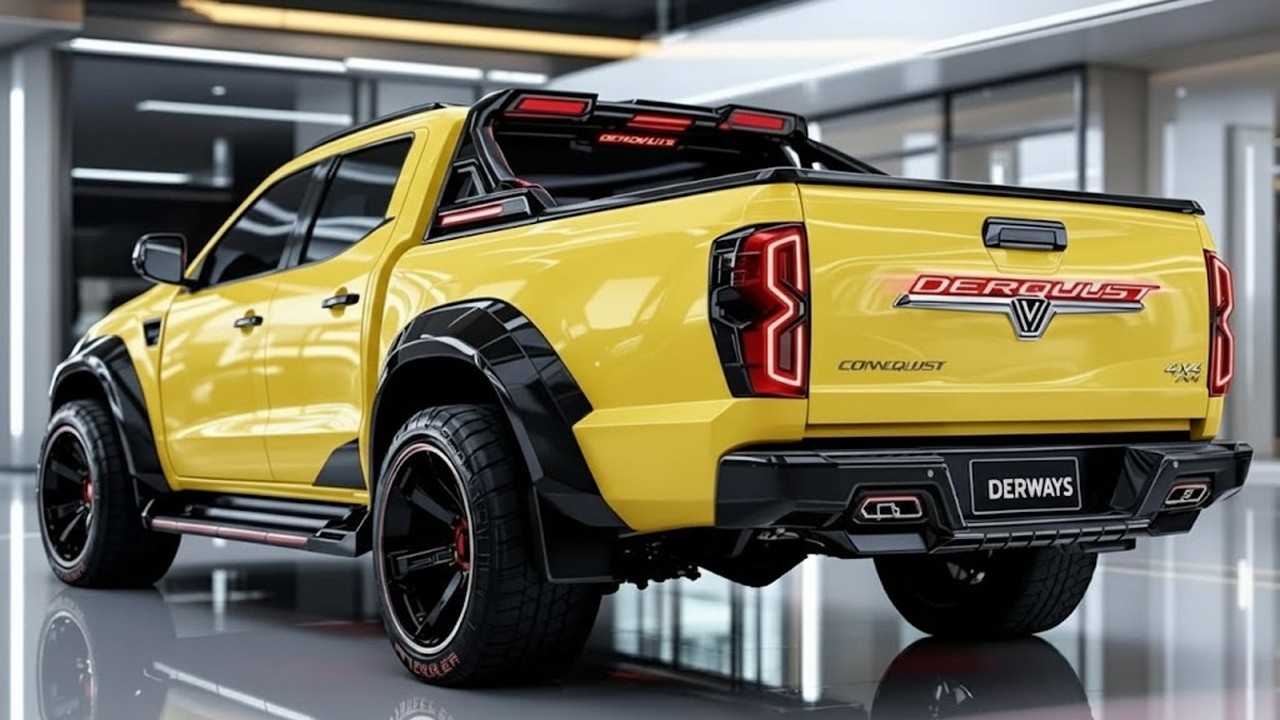 2026 Derways Pickup: Next-Gen Strength, Bold Design & Extreme Off-Road Performance Revealed