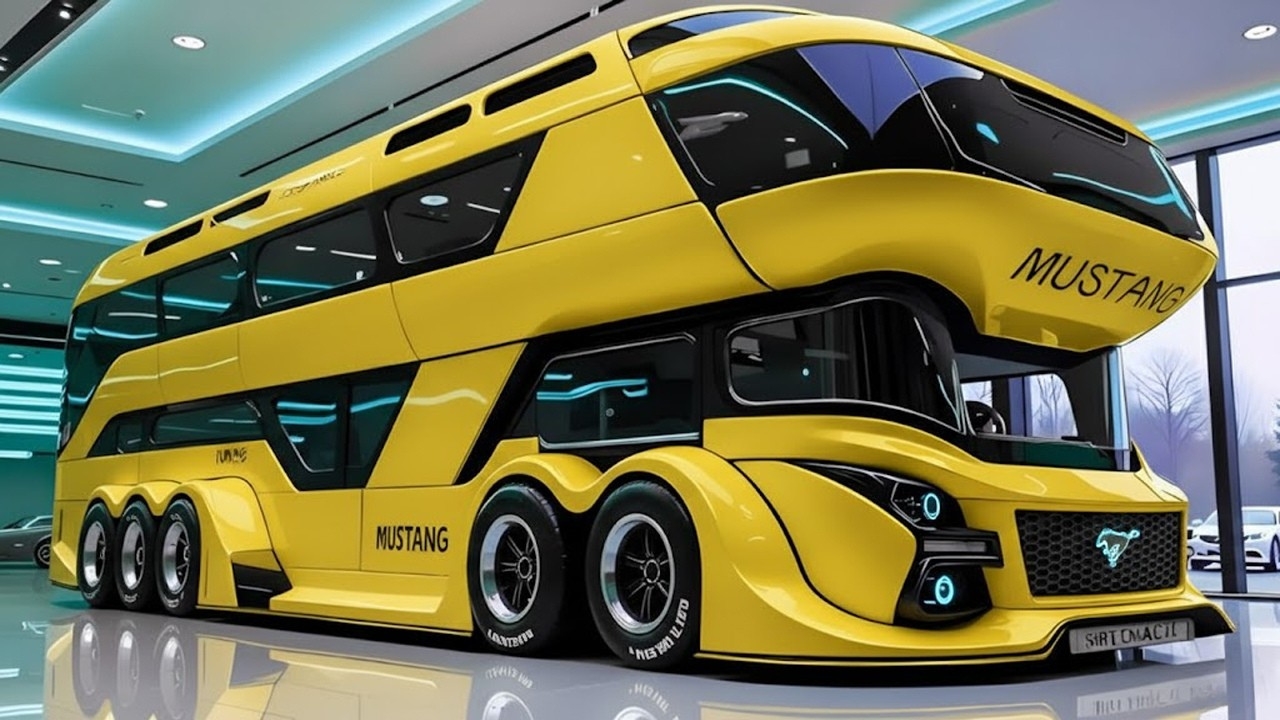 2026 Ford Mustang Motorhome: Power, Luxury, and Adventure Combined in a Groundbreaking Travel Redesign